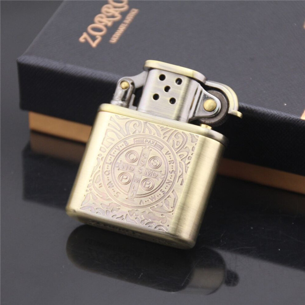 Yeuligo Bronze Z506-619B High-End Classic Constantine Boutique Kerosene Windproof Lighter Wholesale