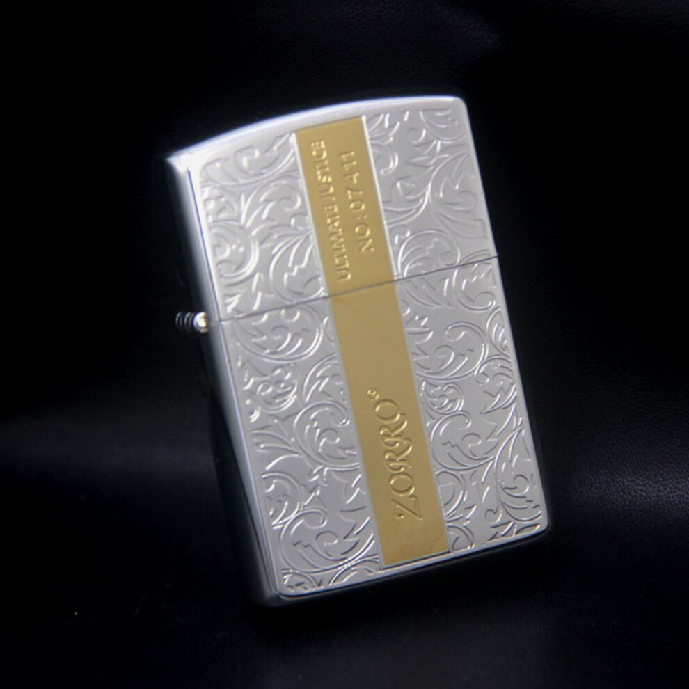 Yeuligo Z92014b Elegant Edition Limited Edition Tangcao Pearl Chromium Pure Copper Shell Kerosene Windproof Lighter Factory Wholesale