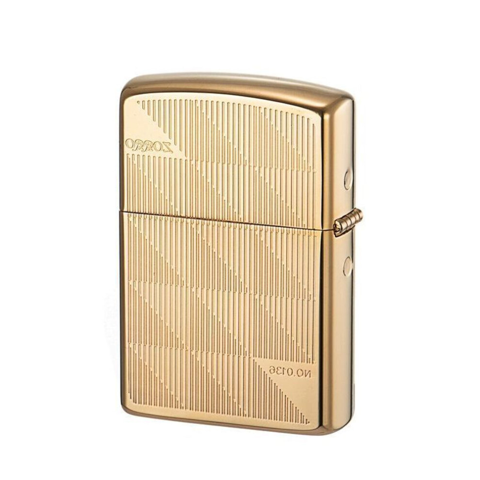 Yeuligo Z92101 Diamond Standard Pearl Chromium Two-Color Mesh Pure Copper Shell Kerosene Windproof Lighter Factory Wholesale