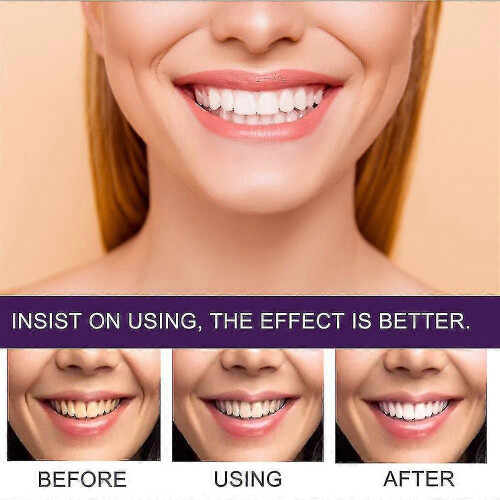 50ml Purple Corrector Whitening Toothpaste Stains Removal Teeth Cleaning 2