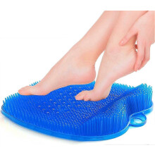 Foot Scrubber Cleaner Massager, for Skin Care and Foot Care Shower Accessories (Blue)