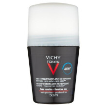 Vichy Homme 48hr Anti Perspirant Sensitive Skin Deodorant Roll-on 50ml