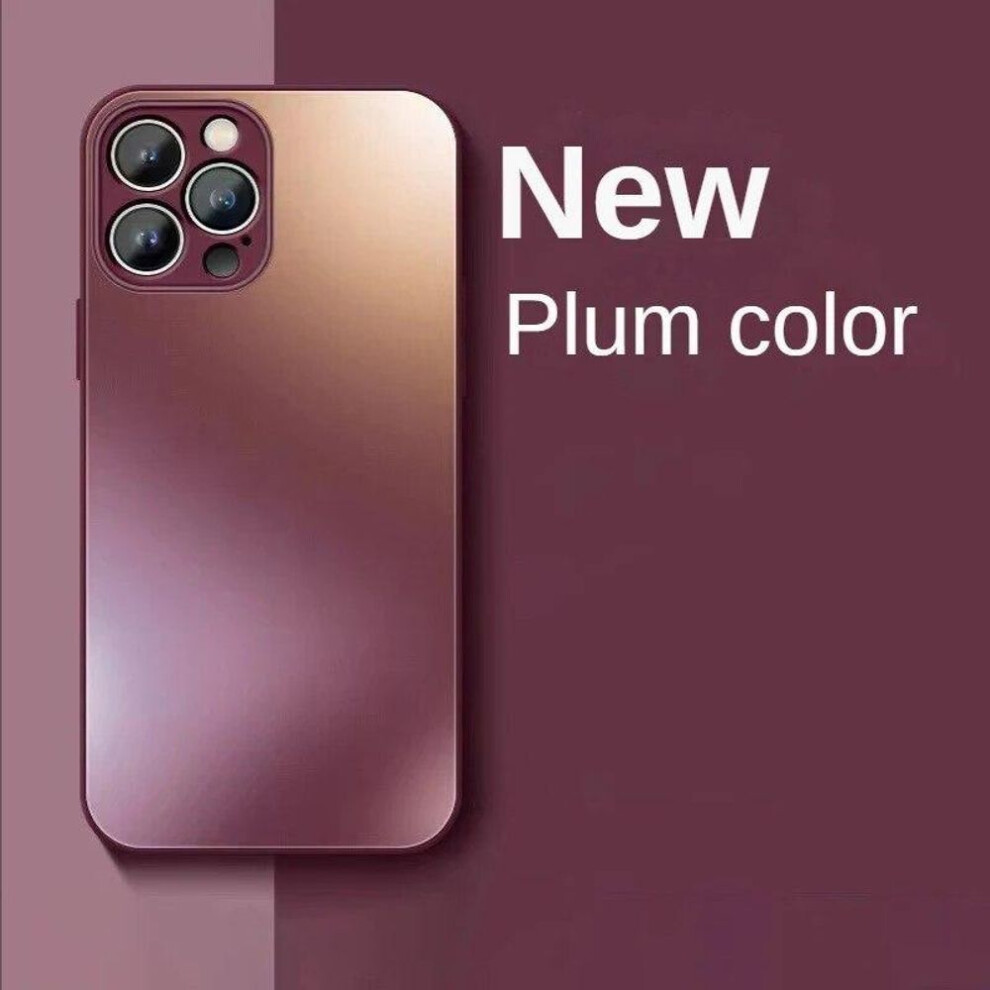 (red, For iPhone XS Max) Luxury Full Lens Protection Ag Frosted Glass Cases For Iphone 15 Pro Max 14 11 12 13 Mini Xs Xr Plus Liquid Tempered Matte Shockproof Cover