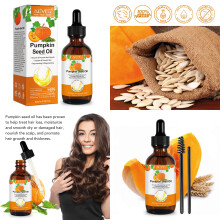 Pumpkin Seed Oil 60ml, for Hair Growth, Eyelashes, Skin
