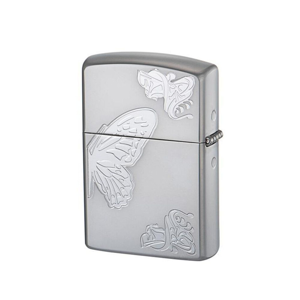 Yeuligo Z92096 Classic Smart Butterfly Etching Pattern Pure Copper Shell Kerosene Windproof Lighter Factory Wholesale