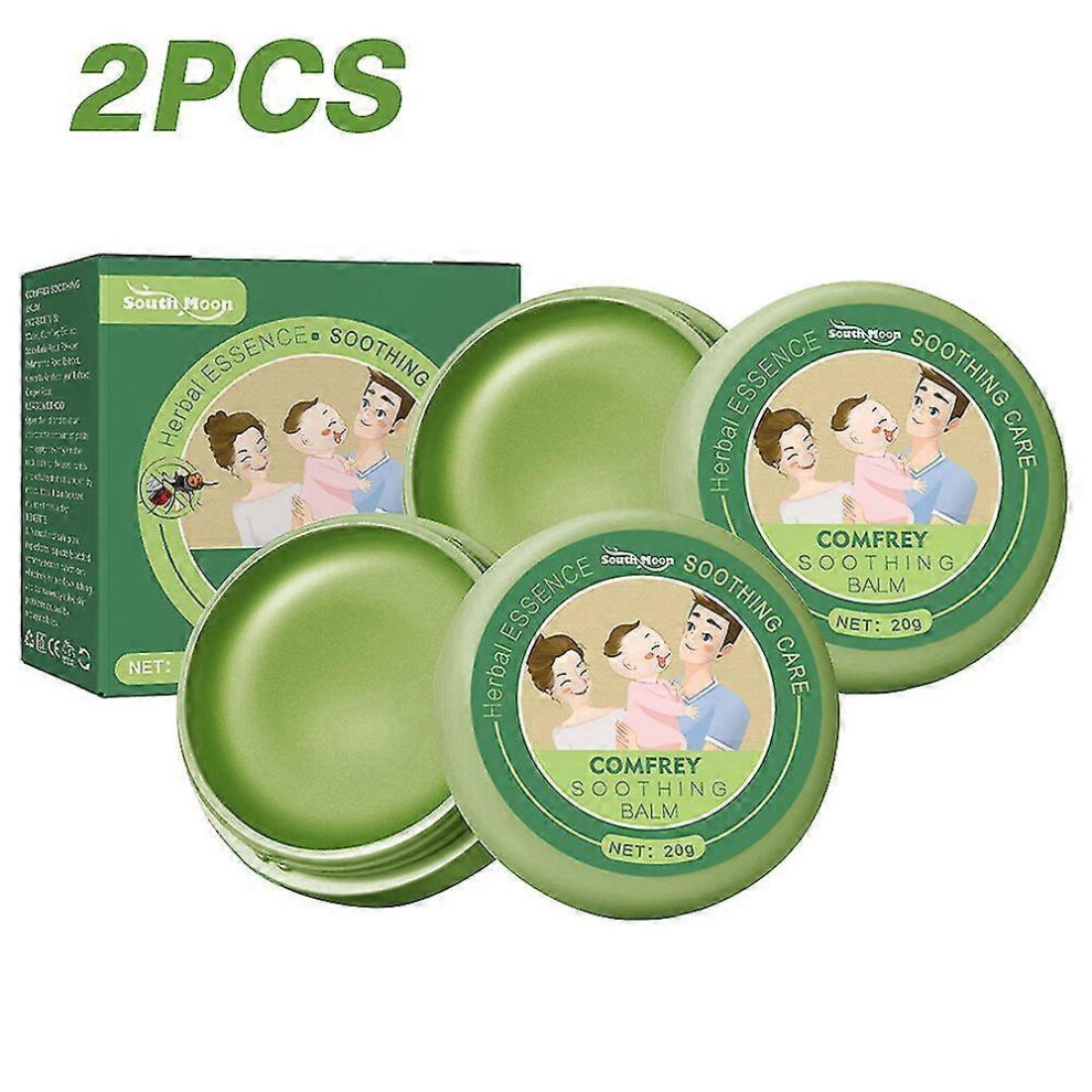 (2pcs) 1/2pcs Herbal Essence Soothing Balm Antipruritic Anti-bite Mosquito Itching Relief Ointment