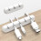 Cable Clips, Cord Organizer Cable Management, Cable Organizers USB Cable Holder Wire Organizer 1
