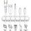 Cable Clips, Cord Organizer Cable Management, Cable Organizers USB Cable Holder Wire Organizer 3