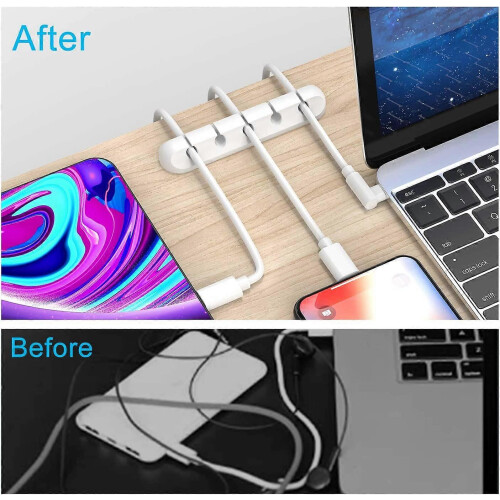 Cable Clips, Cord Organizer Cable Management, Cable Organizers USB Cable Holder Wire Organizer 1