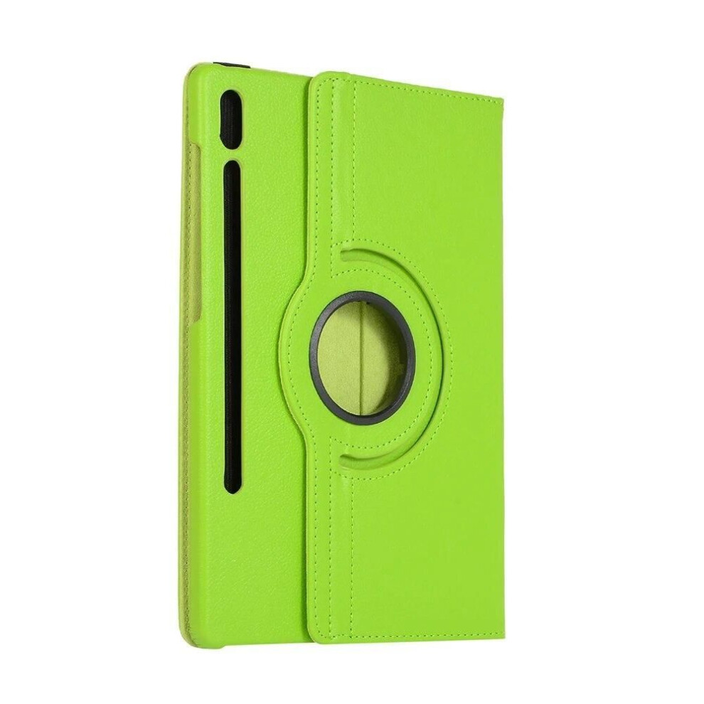 (green, Tab S7 11 inch) 360 Rotating Tablet Case For Samsung Galaxy Tab S7 Fe S7 S8 S9 Plus 12.4 Inch Flip Stand Cover For Samsung Tab S8 S9 Ultra A9 Plus Leather Case