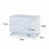 (White) Hampton&Stewart Modern LED Bedside Table Cabinet 5