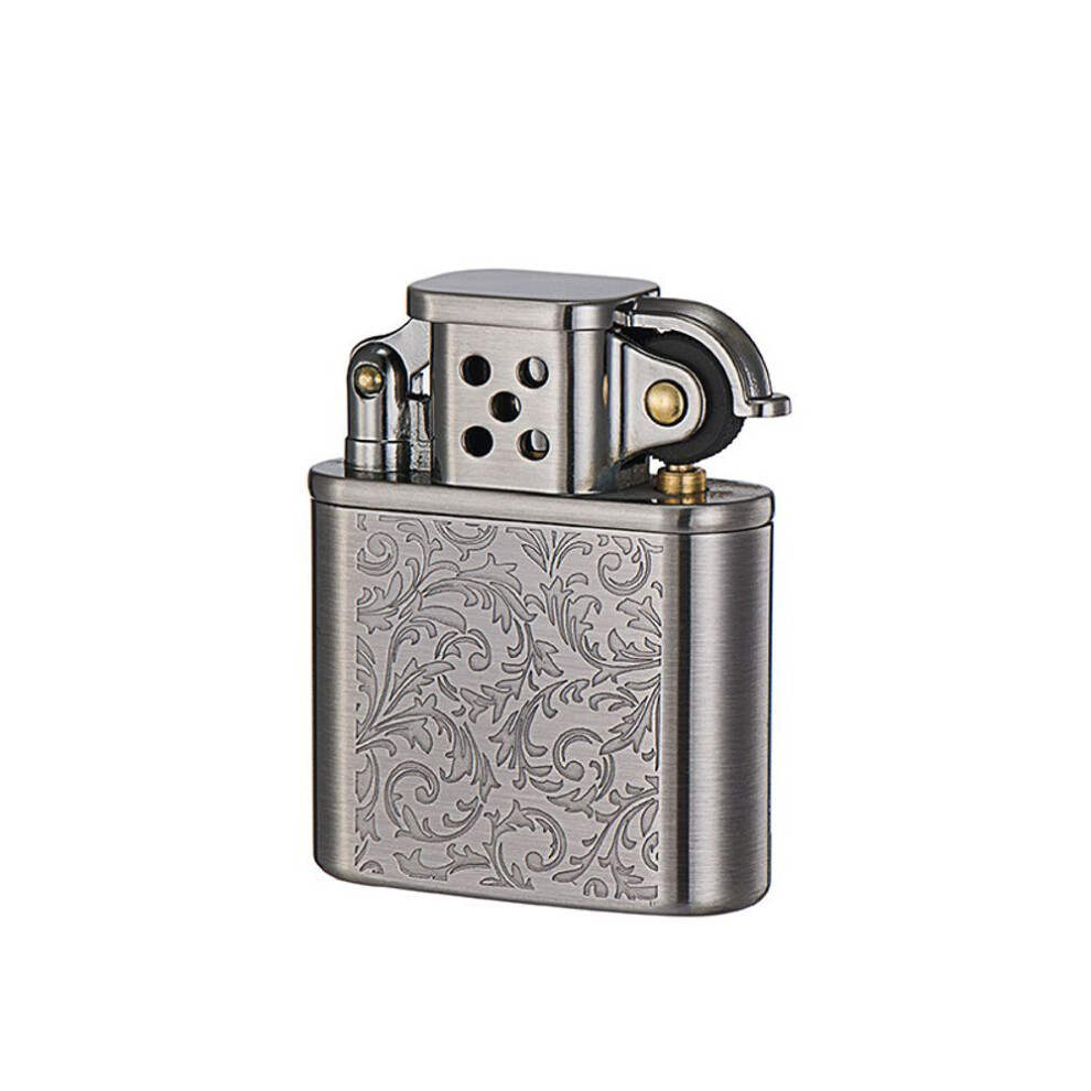Yeuligo Silver The Mystic Nine Z506-609 Antique Tangcao Carved Kerosene Lighter High-End Gift Wholesale