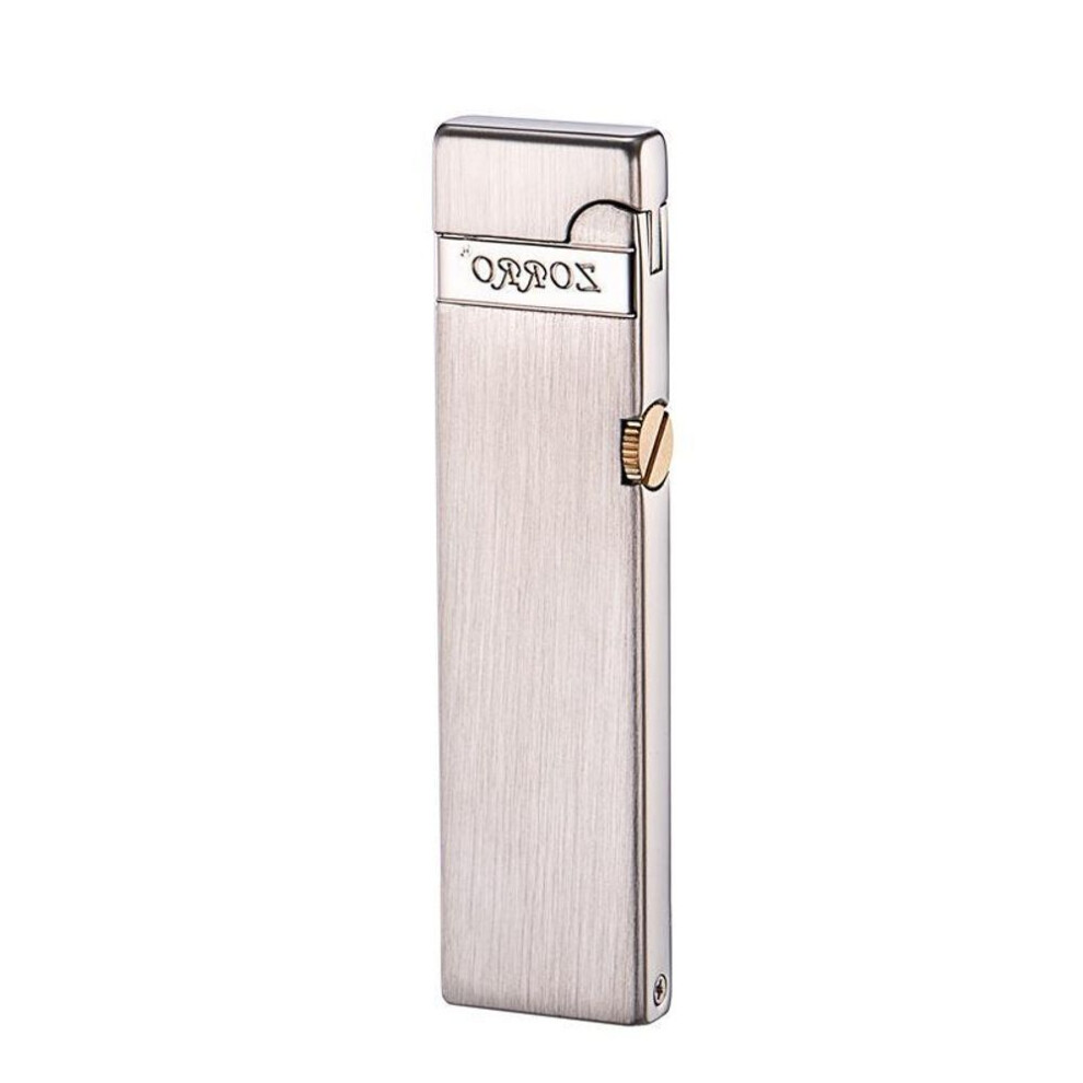 Yeuligo Z725 Elegant Slim Long Windproof Grinding Wheel Men's Gift Copper Shell Kerosene Durable Lighter Wholesale
