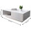 (White) Hampton&Stewart High Gloss Coffee Table 6