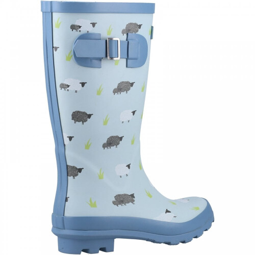 Cotswold (1 (Children's), Sheep) Farmyard Junior Sheep Kids Patterned Wellingtons 2