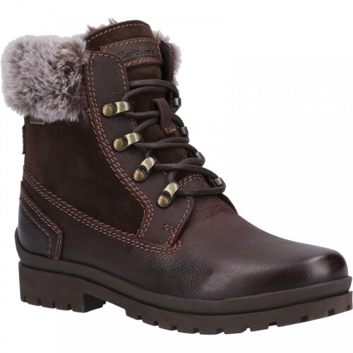 Cotswold (5 (Adults'), Brown) Evenlode Brown Womens Warm-Lined Biker Boots 2