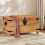 Mercers Furniture Corona Blanket Box Toy Trunk Ottoman Solid Mexican Pine Wooden 1