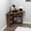 Gredos Computer Desk with Shelves 3
