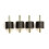 4x Rubber Engine Mounts Long Thread M8 8mm Anti Vibration Generator 3
