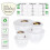 Set of 5 Clear Pudding Basins - ¼, ½, 1, 2, 3 Pints 1