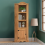 Mercers Furniture Corona Corner Display Unit Bookcase Solid Pine Furniture 1