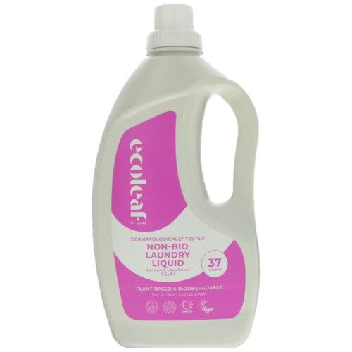Ecoleaf Non-Bio Laundry Liquid Bamboo and Lotus 1.5L