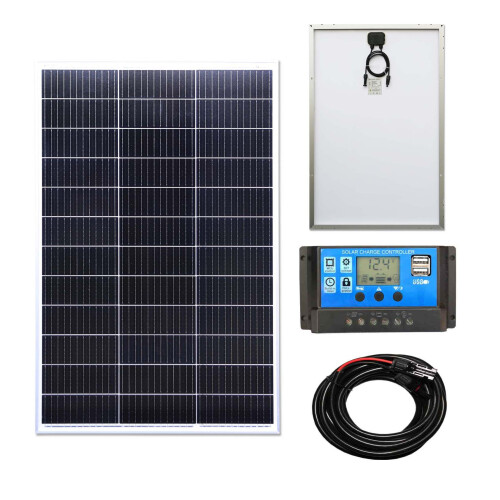 Lowenergie Mono 150W Solar Panel Kit 1