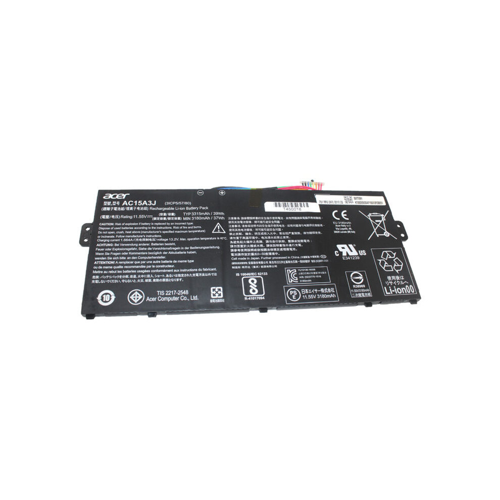 Acer Chromebook 36Wh 3 Cell 15.2V Battery