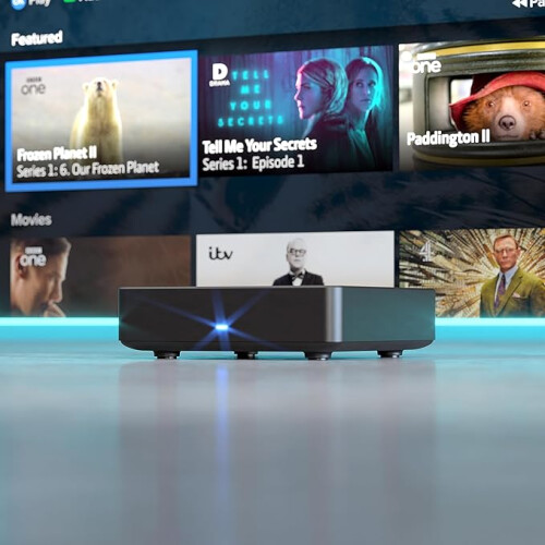 Manhattan T4 Freeview Play 4K TV Box, Black 2