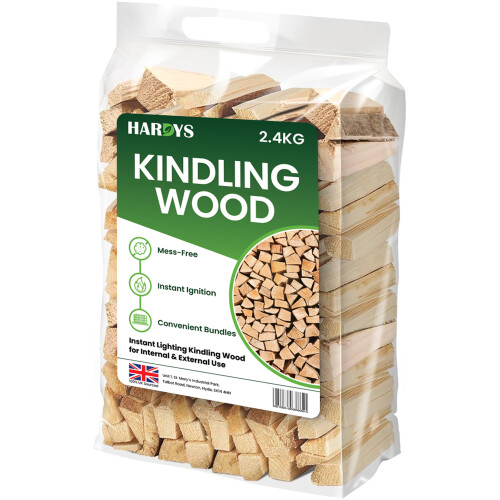 Premium Kiln-dried Kindling Fire Wood 2.4kg