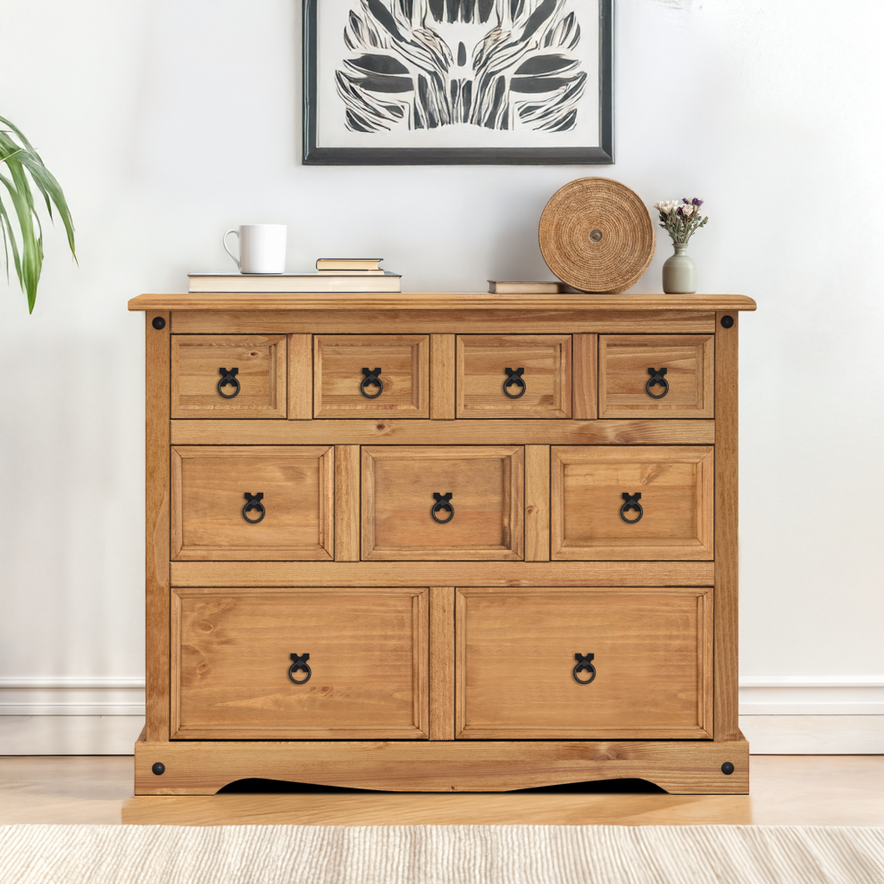 Corona Merchants Chest Sideboard Solid Wood Pine Furniture