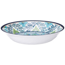 Medzin rodne certifikovan Talavera melam nov velk serv rovacia misa 13,75"""" x 2,75"""", viacfarebn -