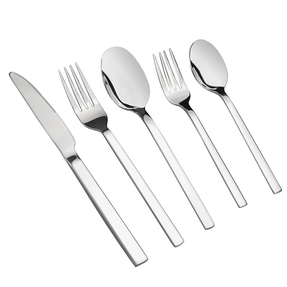 Doryh 80 Pezzi Set Di Posate In Acciaio Inox, Servizio Per 16-image