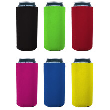 Tomt neopren 16 oz. Can Coolie (Variety Color 6-pack)
