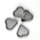 Cuisinart Cuisinart 4-Pc Mini Heart Pan Set  Small  Black 2