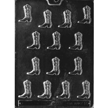 Via?a petrecerii K016 Cowboy Boot Chocolate Candy Mold