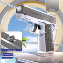 (Gray) M1911 Water Guns Pistol Toy Squirt Guns, Summer Pool Beach Shooting Games Outdoor Toys, Water Blaster Pistol for Kids Adult