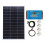 Lowenergie 150w Solar Panel Kit Battery Charging PWM USB Controller Z Brackets with Mounting Brackets and Cables 1