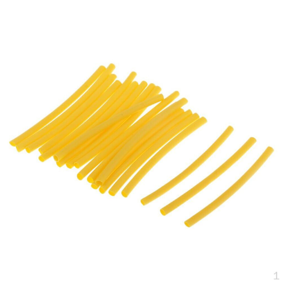 (yellow) 20pcs Shrink Tube 2mm for Carp , Pike & - Gray