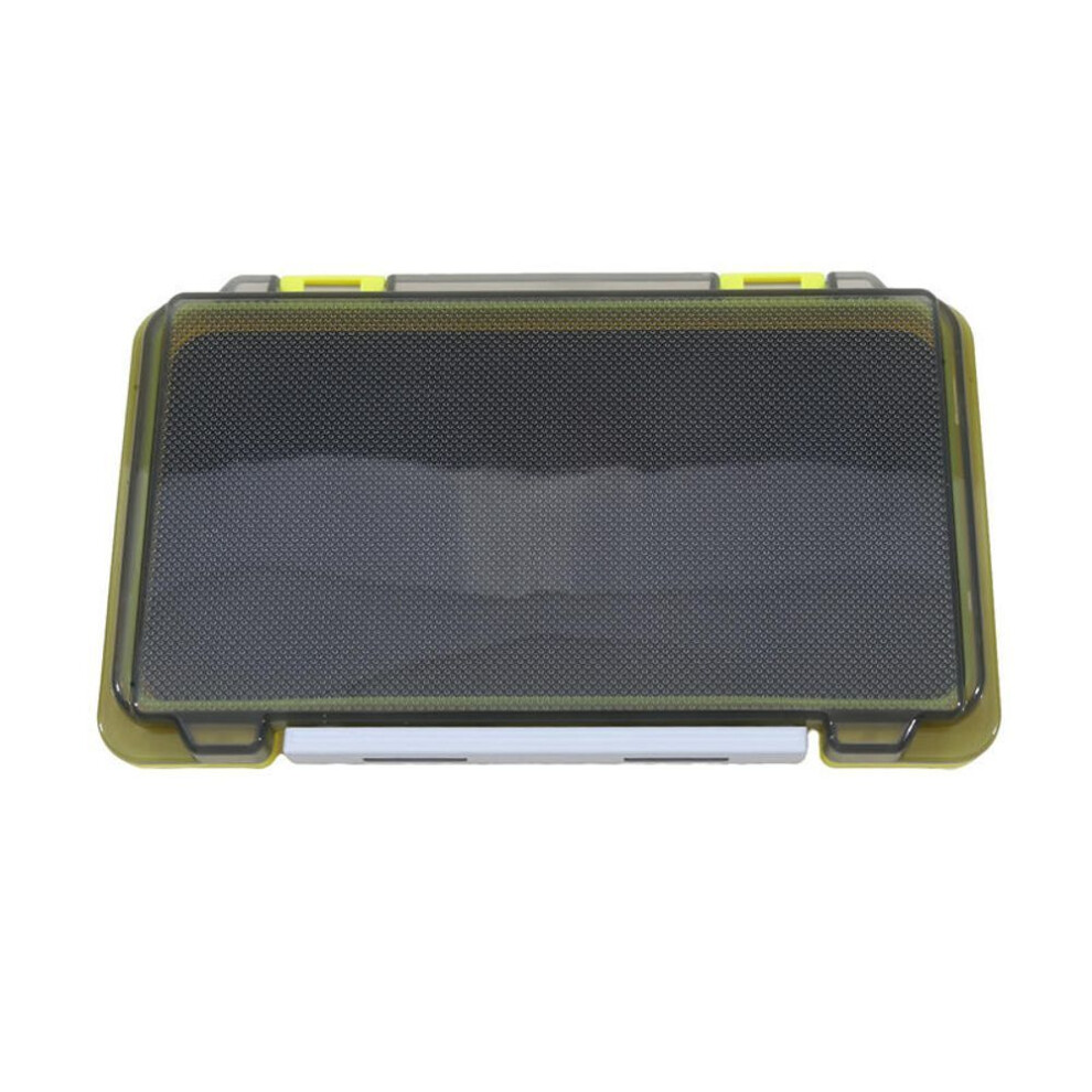(yellow) Pp Fishing Box Portable Sponge Pad Fly Lures Boxes Jig Head Hook Storage Organizer Bait Case Accessories Box