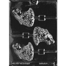 Via?a petrecerii A110 Wolf Lollipop Sucker Chocolate Candy Moldy