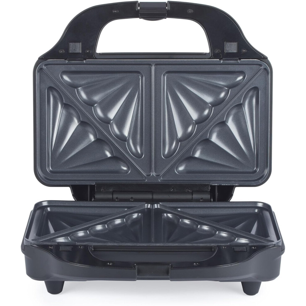 (Toastie Maker) Sandwich Toaster Non-stick Deep Fill Toaster Toast 2 Toasts at a Time 4 Slices Grill Press Automatic Temperature Control