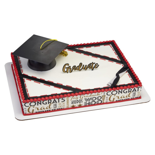 Mega Hat Graduate Tort Set de decorare a tortului