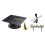 Mega Hat Graduate Tort Set de decorare a tortului 2