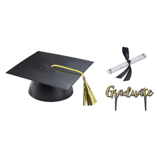 Mega Hat Graduate Tort Set de decorare a tortului 1