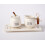 Mud Pie Bistro Cream and Sugar 5 Piece Set 2