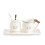 Mud Pie Bistro Cream and Sugar 5 Piece Set 1