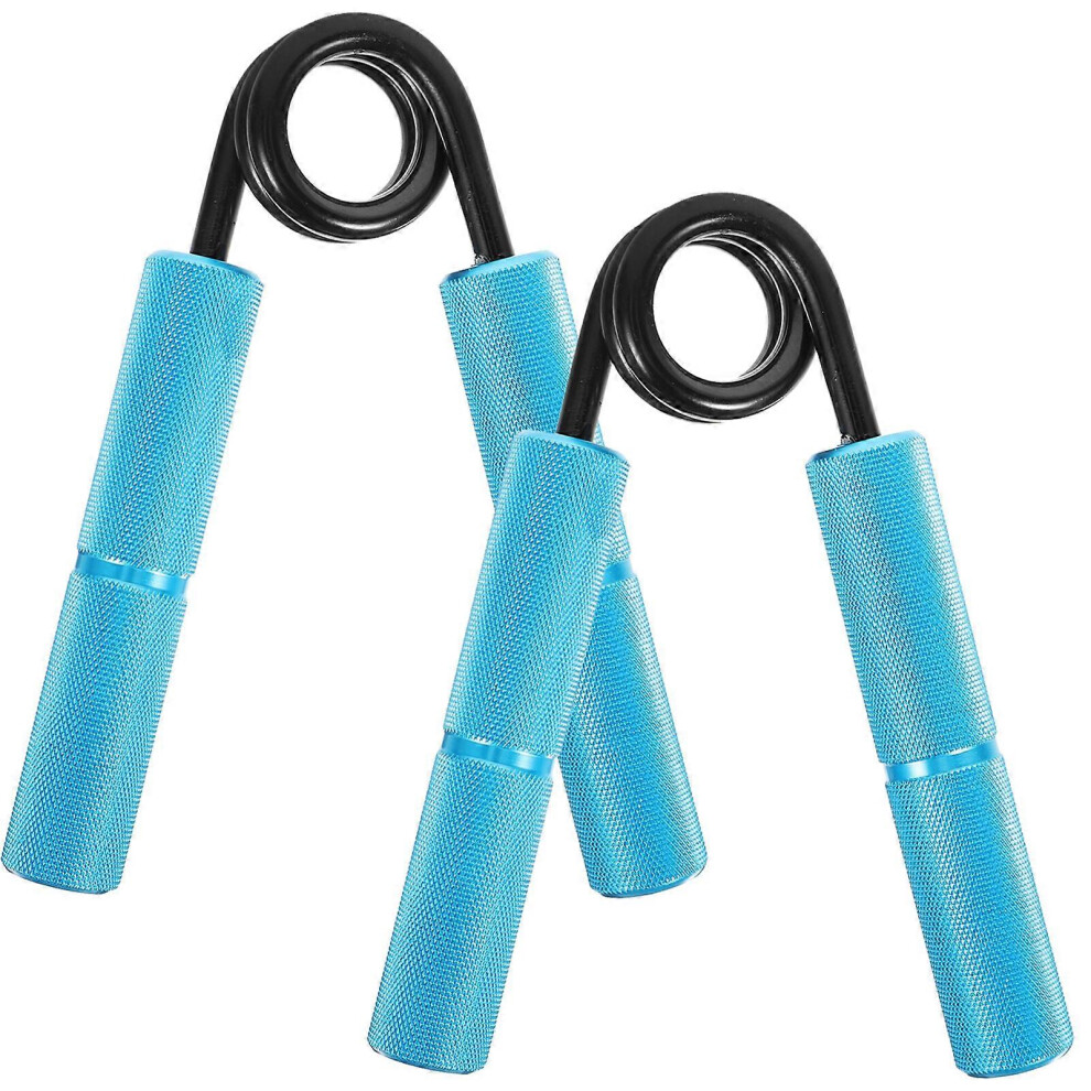 Kricely (, One Size) 2Pcs Hand-Muscle Exercise Tool Practical Finger Exerciser For Muscle Training Blue