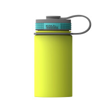 Asobu Mini Hiker Dubbelwandige vacuüm geïsoleerde roestvrijstalen compacte waterfles voor op reis 12 ounce
