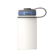 Asobu Mini Hiker, doppelwandige, vakuumisolierte Edelstahl-Reisewasserflasche, kompakte Wasserflasche, 340 ml